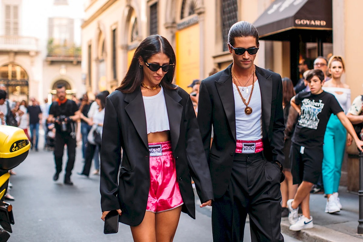 Мужской стрит стайл Италия 2021