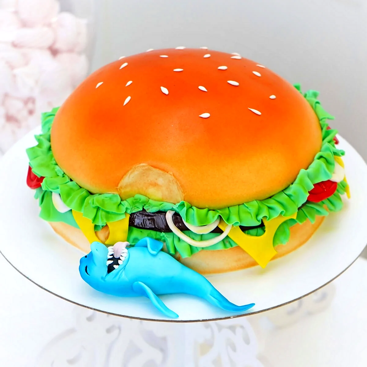 Торт «бургер»