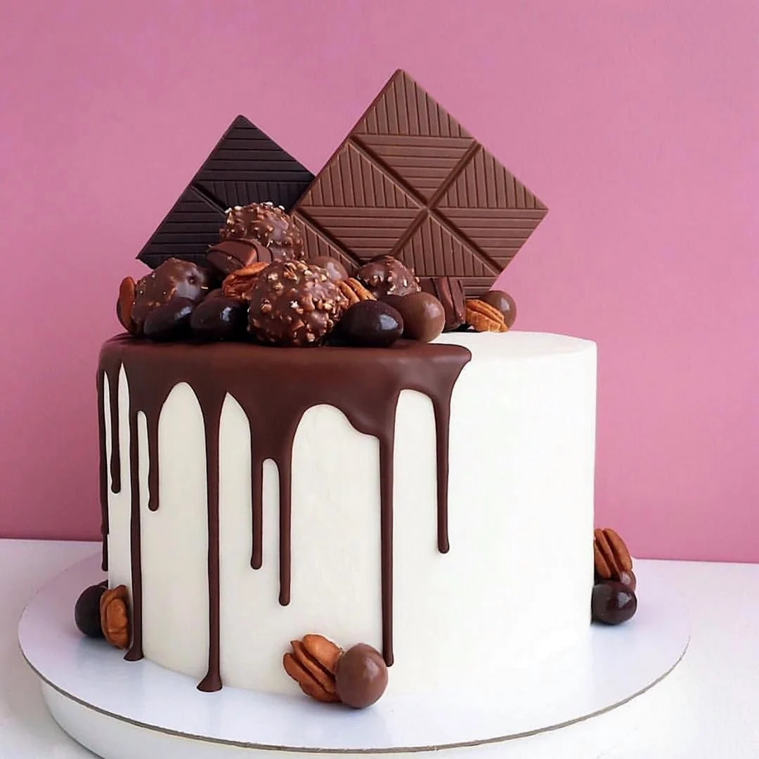 Торт декор збоку