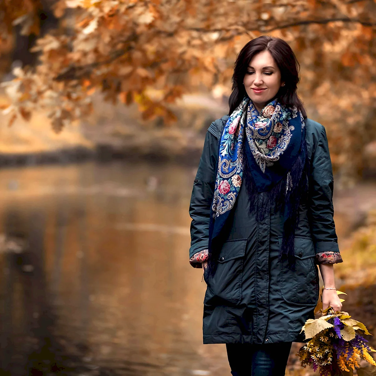 Осінній шарф