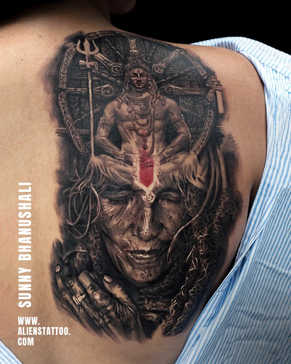 Шива Калі тату
