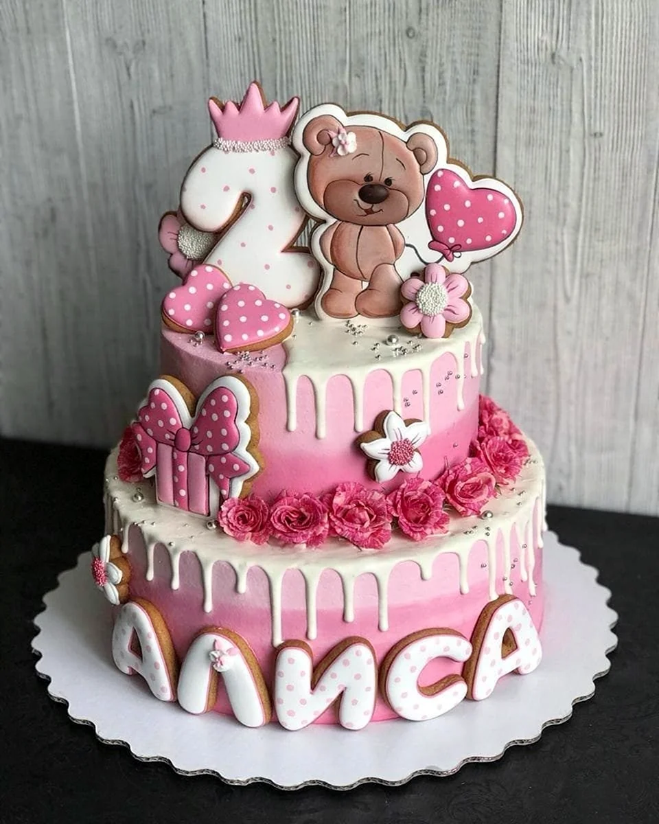 Торт на рік дівчинці