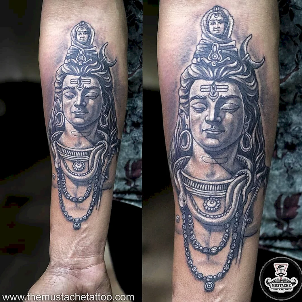 Ом Шива тату