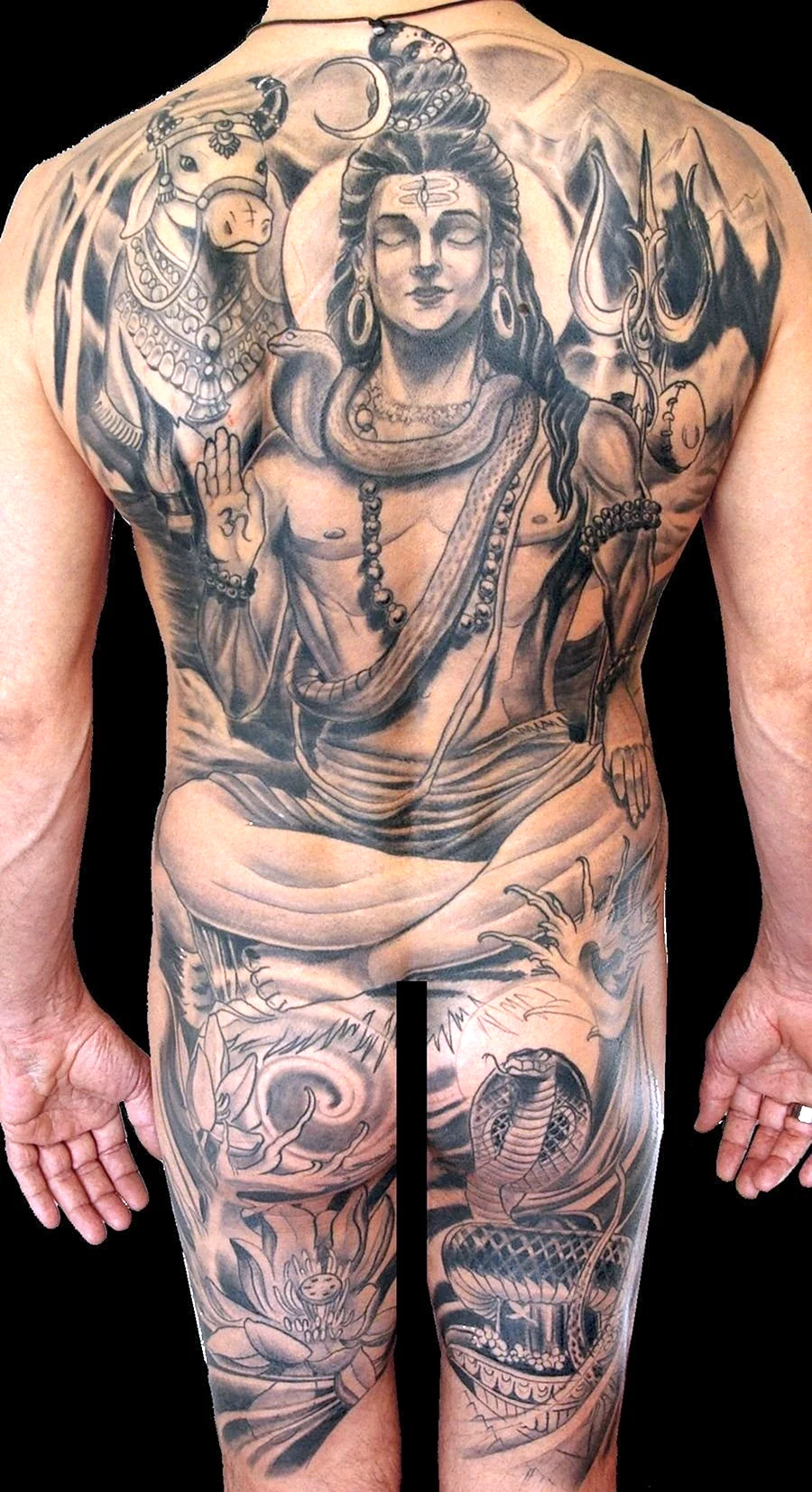 Бог Шива тату