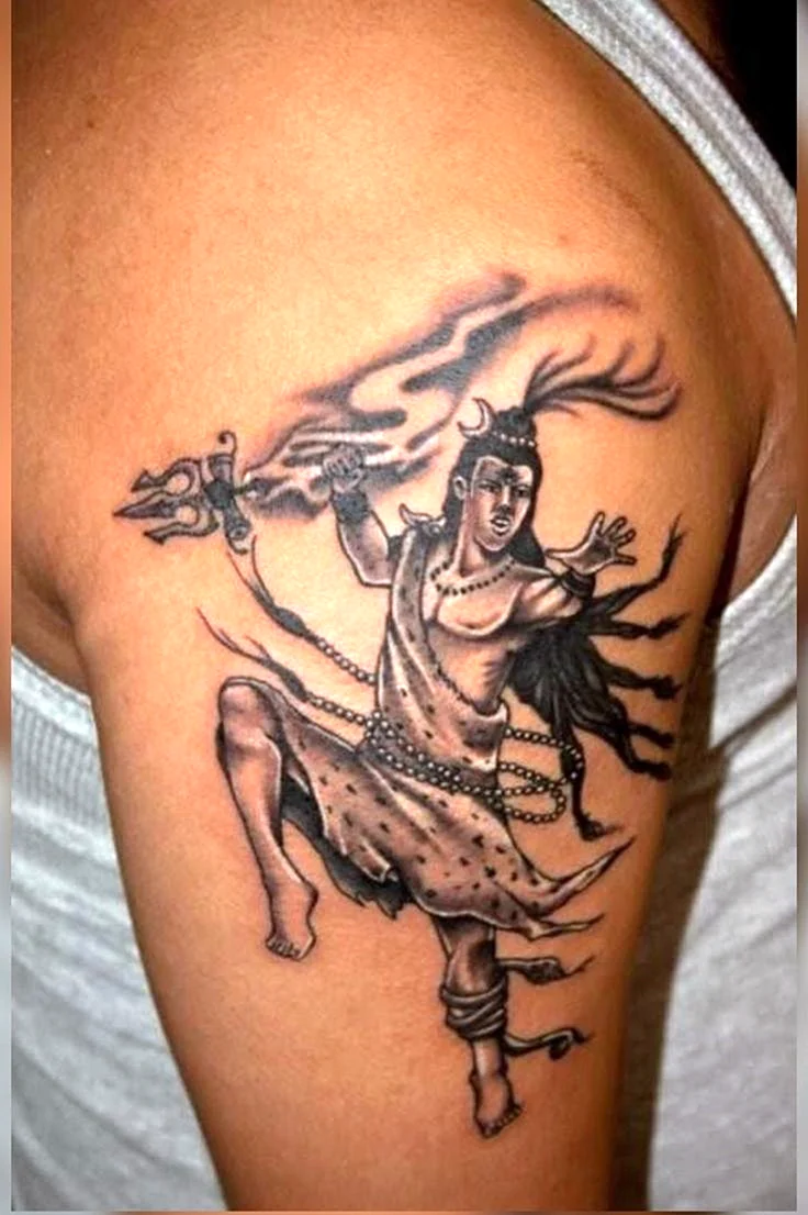 Бог Шива тату
