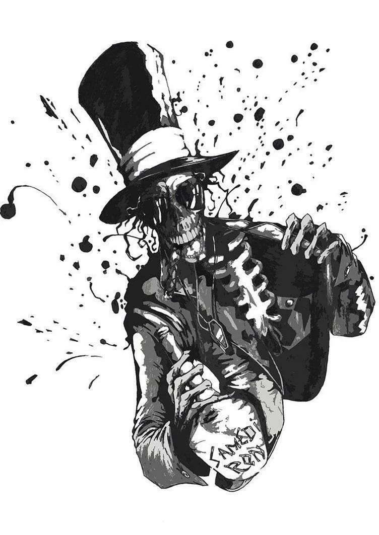 Барон Самеді тату