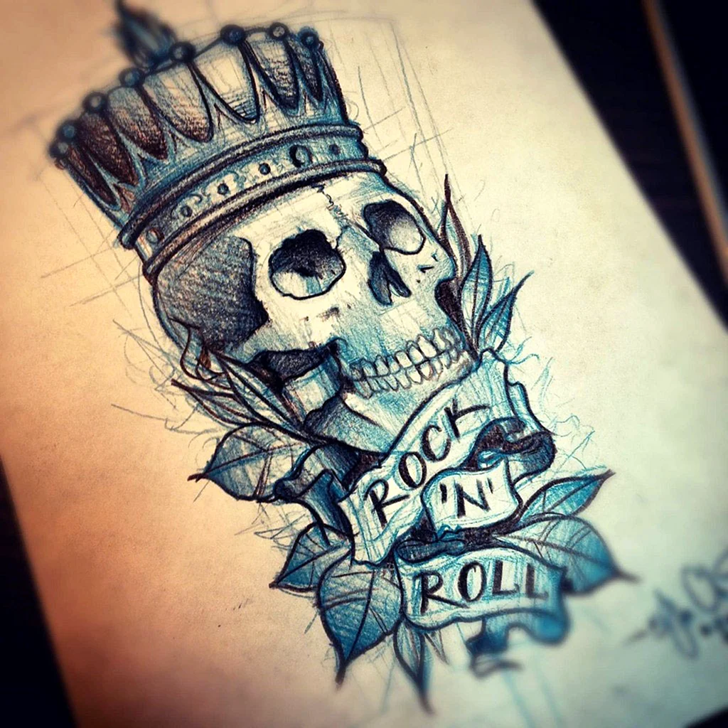 Рок Татуювання для чоловіків