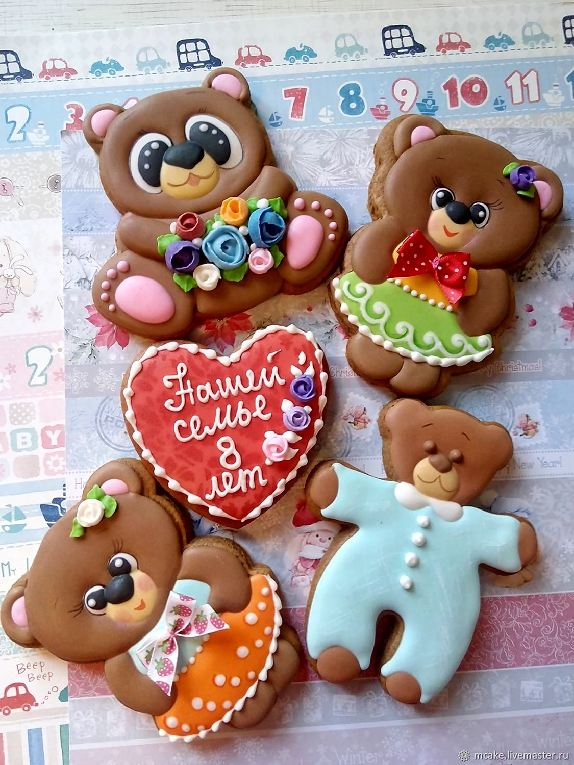 Пряник ведмедик Тедді