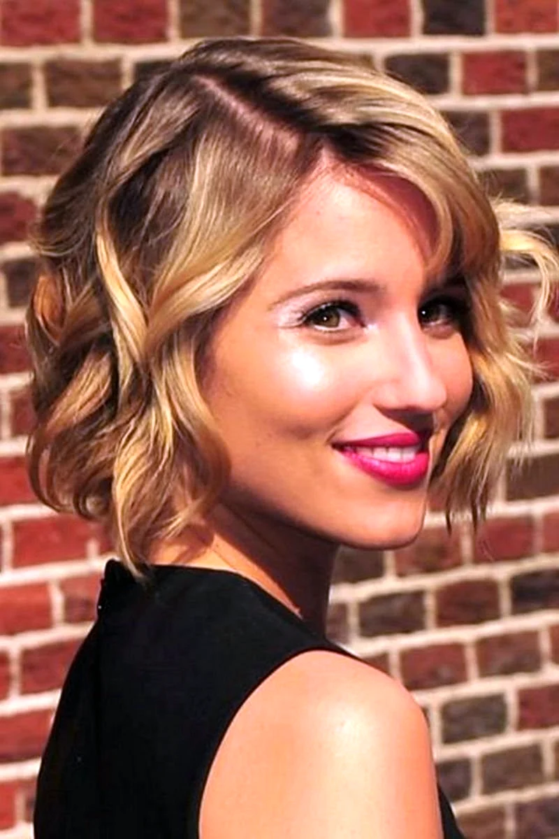 Діанна Агрон каре кучері