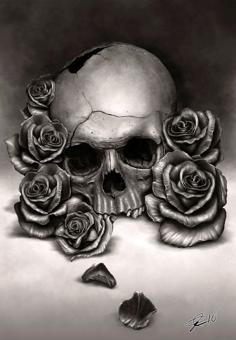 Фіолетовий череп