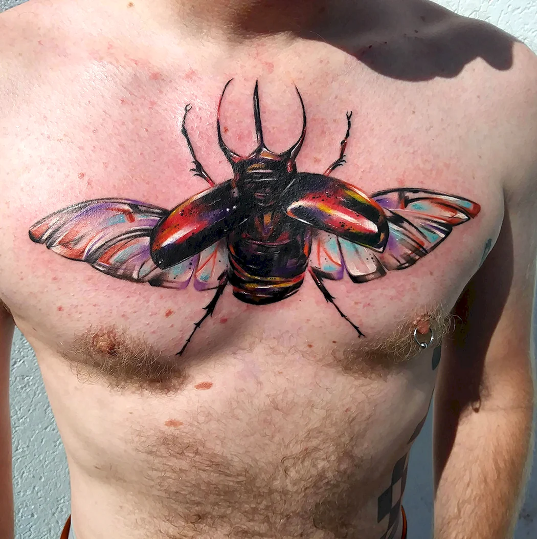 Татуировка Жук