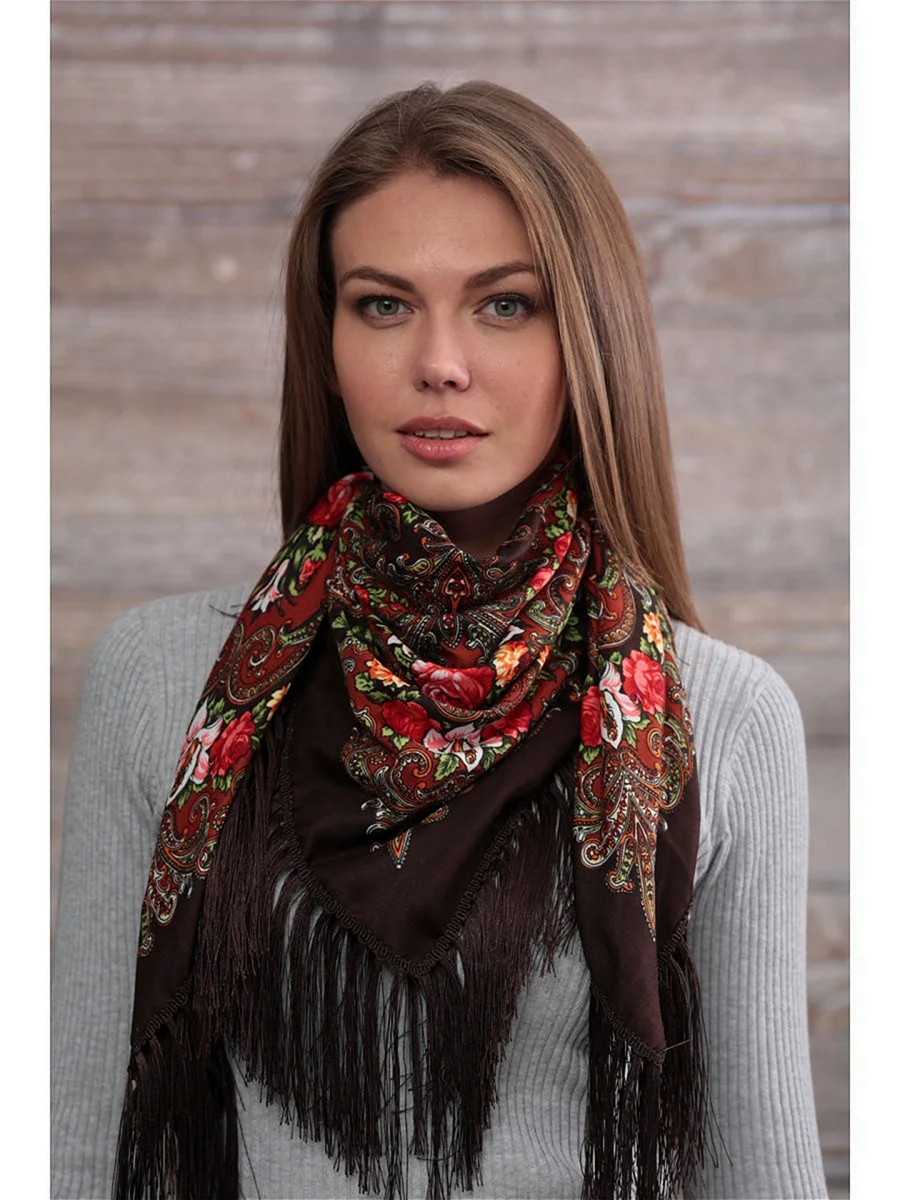 Хустка в російському стилі