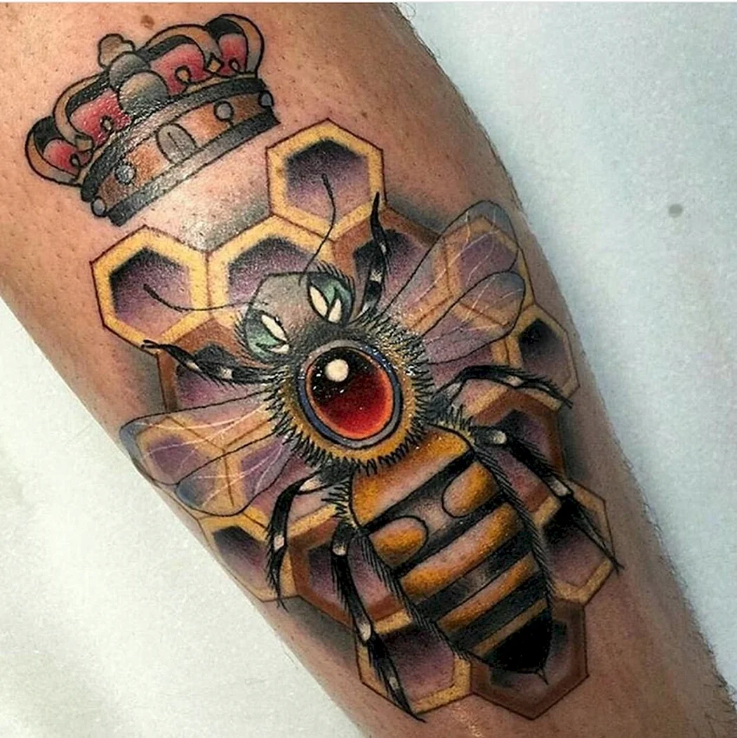Тату пчела