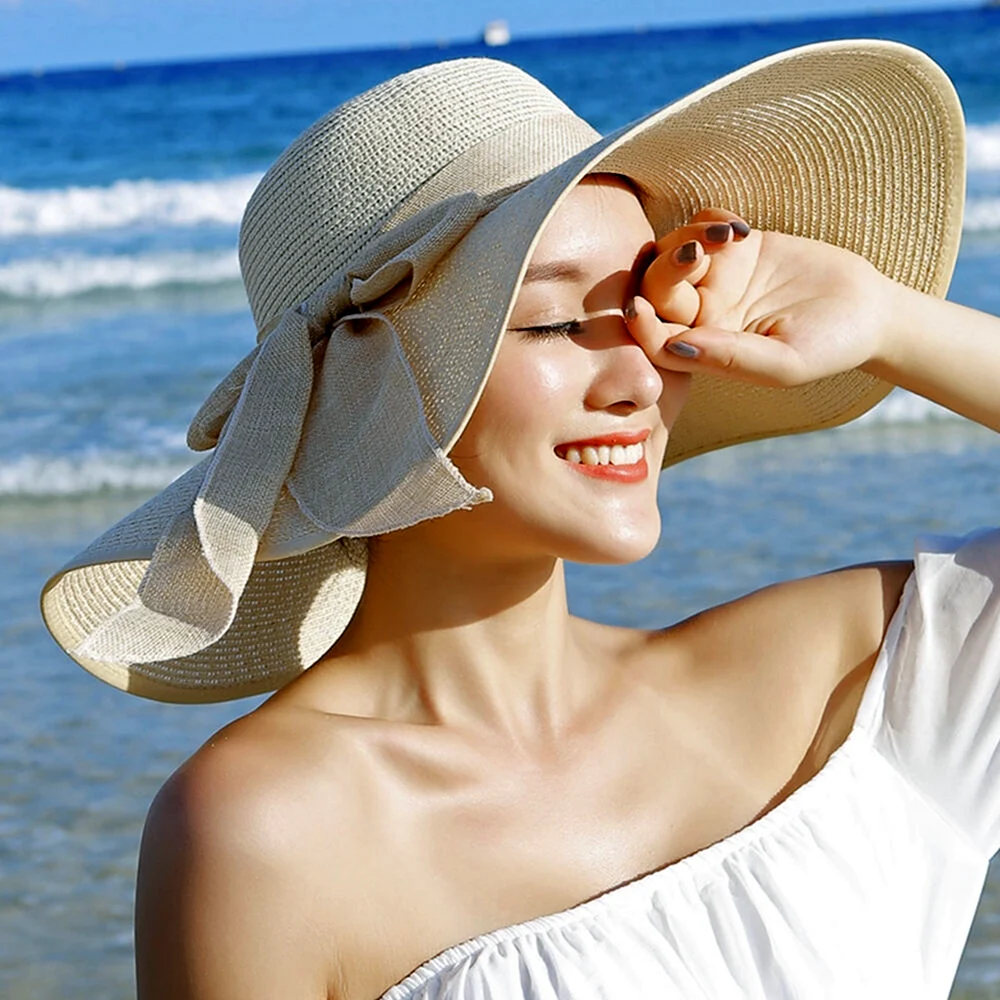 Летняя шляпа флоппи