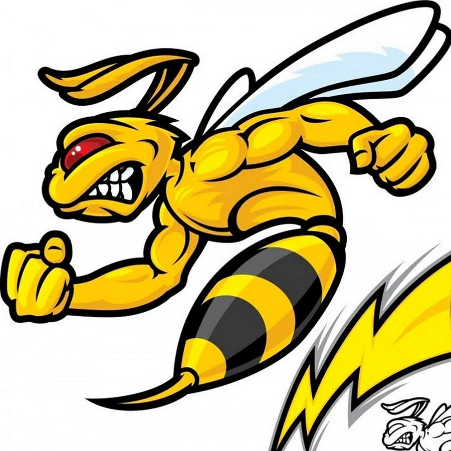 Мускулистая пчела