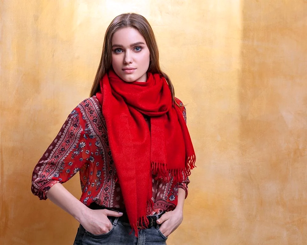 Палантин «Вів'єн» 083 Red