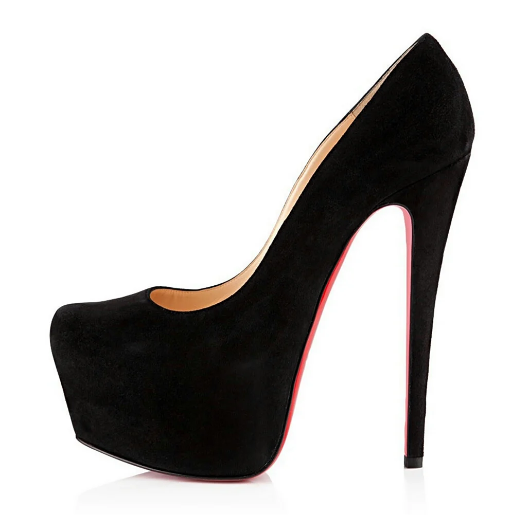 Christian louboutin замшеві туфлі