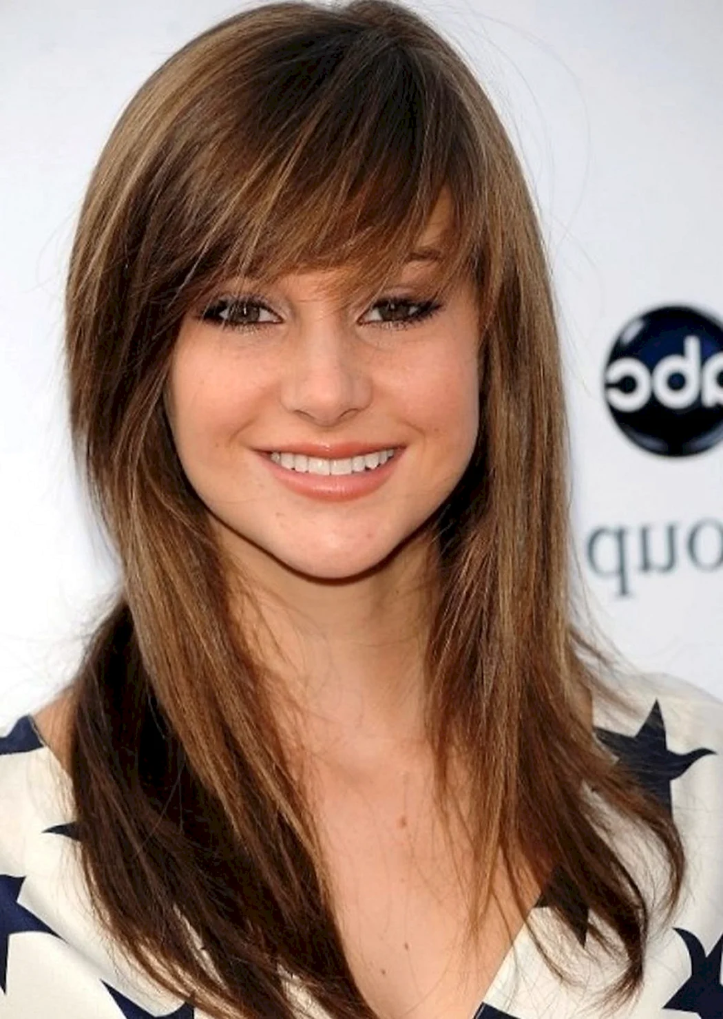 Коса чубчик з каскадом