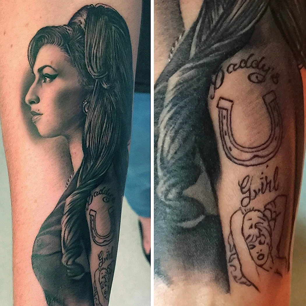 Amy Winehouse Татуировки