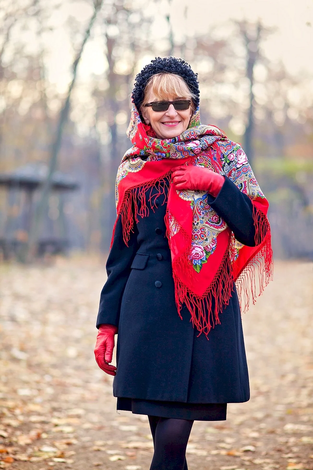 Російське Роздолля хустку Павлопосадський