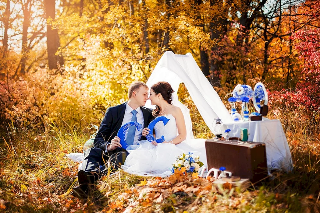 Весільна фотосесія у вересні ідеї