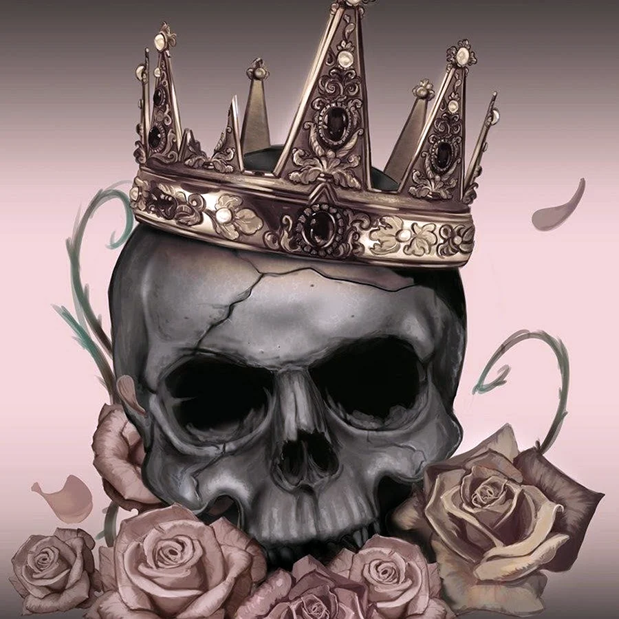 Череп з короною