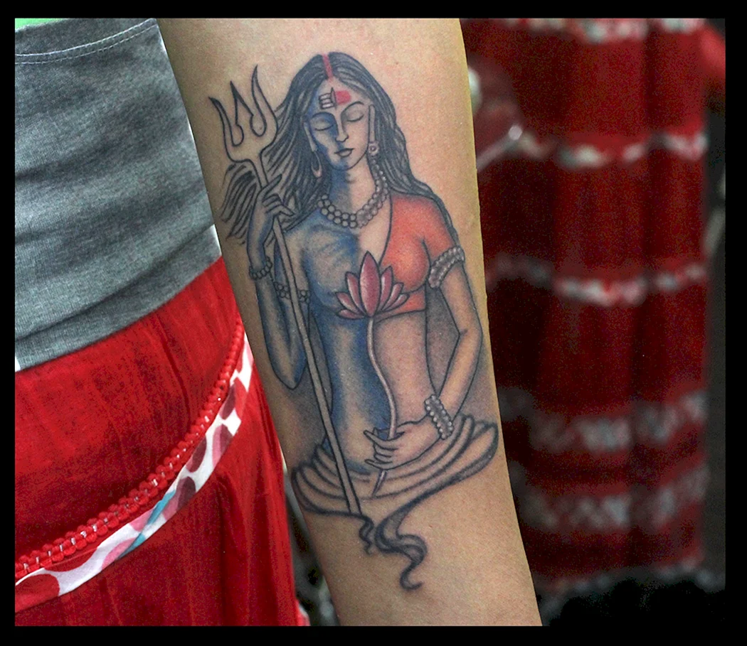 Шива та Шакті тату