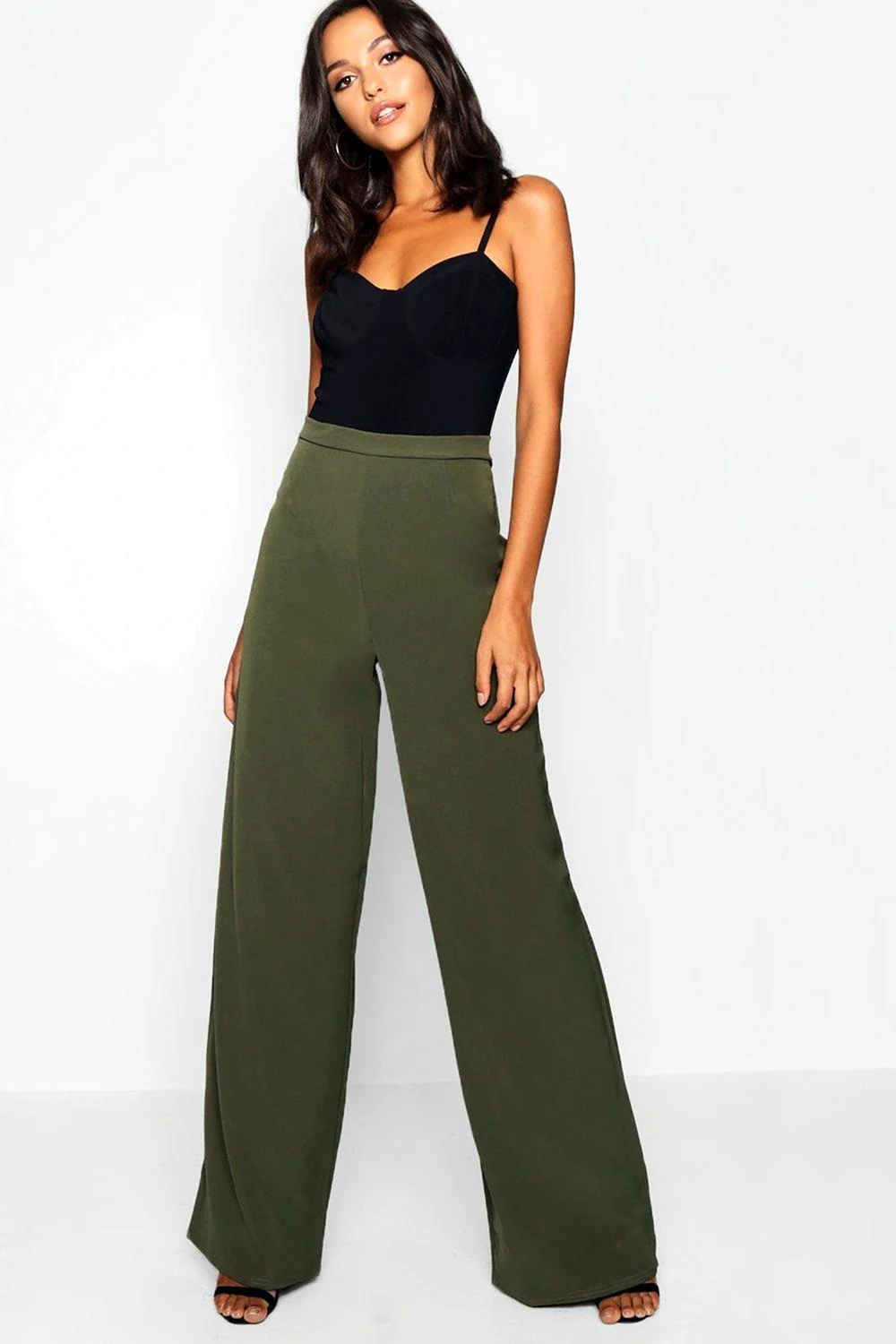 Широкие брюки женские