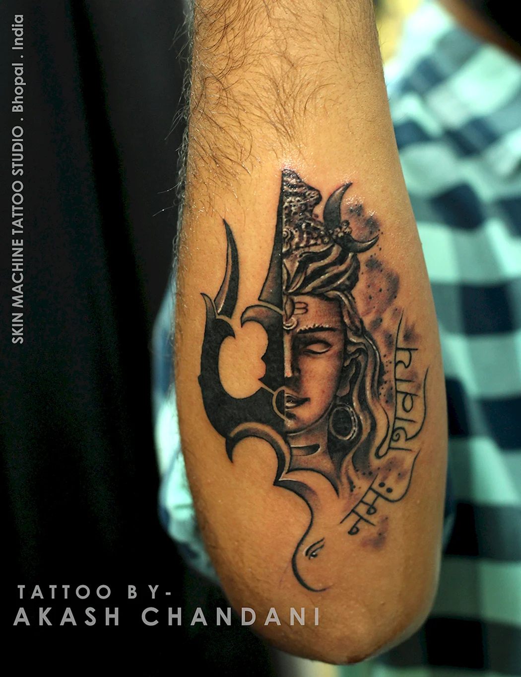 Тату Namah Shiva