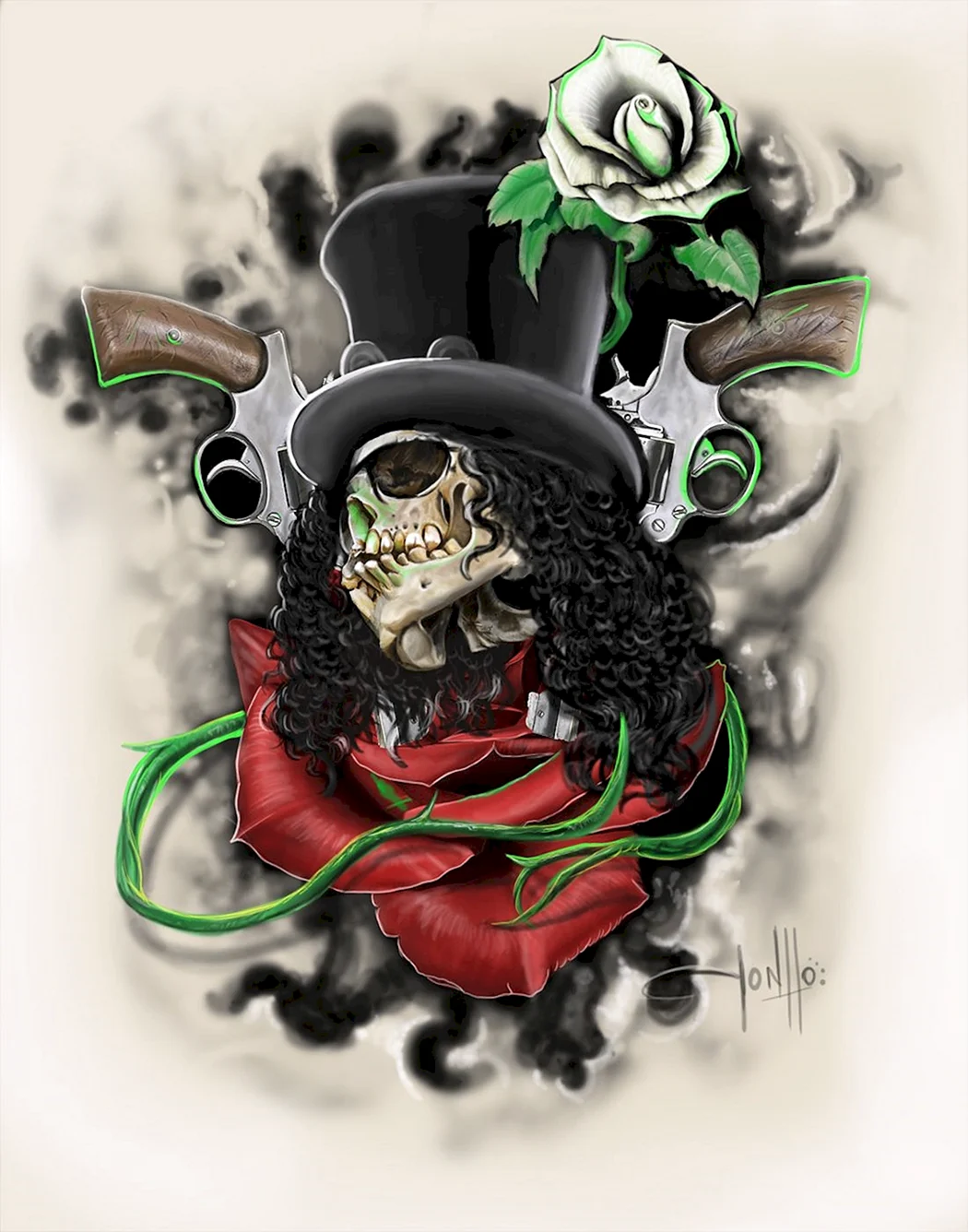 Татуювання Guns n Roses