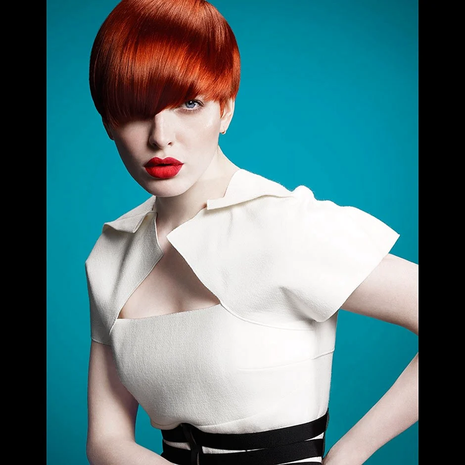 Креативні стрижки з чубчиком