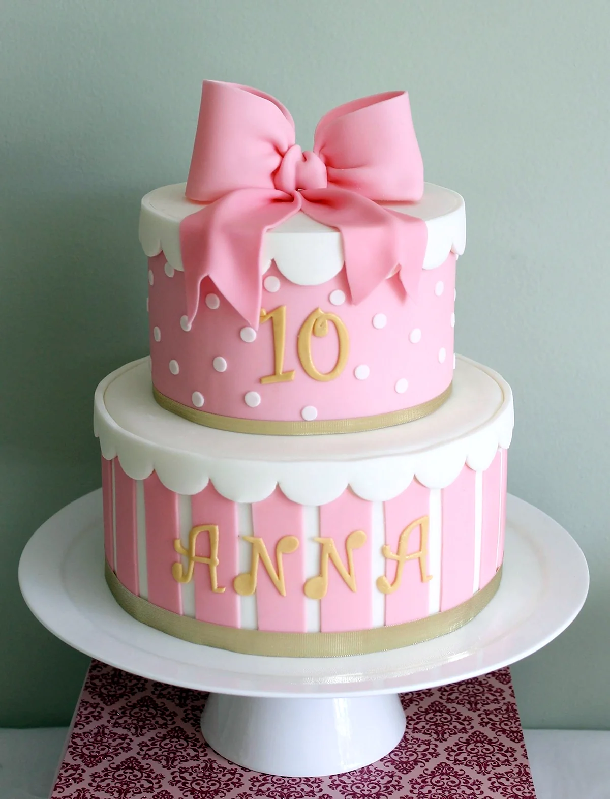 Торт дівчинка