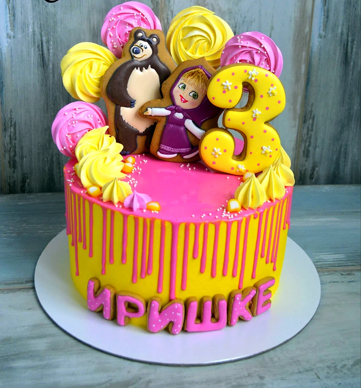 Торт Маша та ведмідь