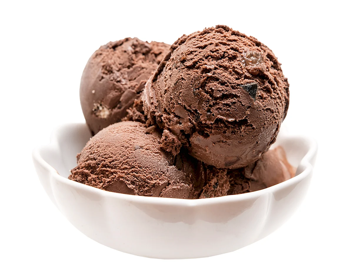 Морозиво шоколадний пломбір