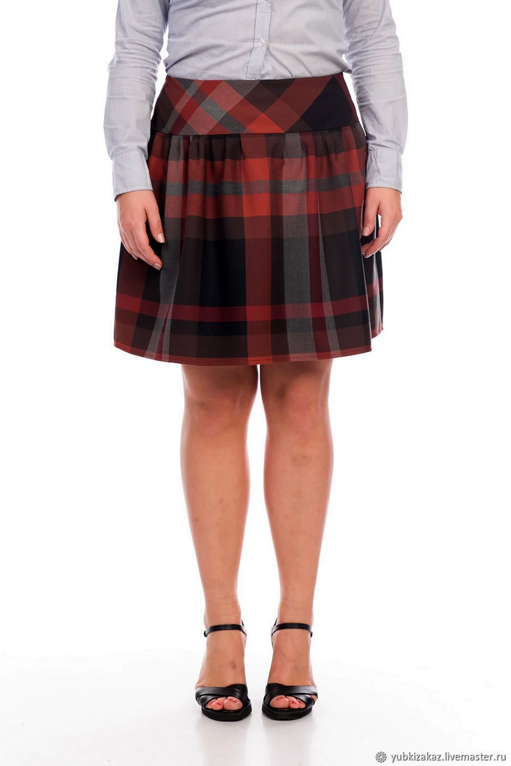 Юбка на кокетке