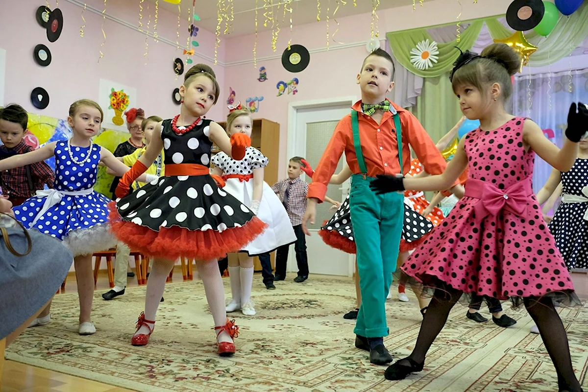 Выпускной в саду в стиле Стиляги мальчики