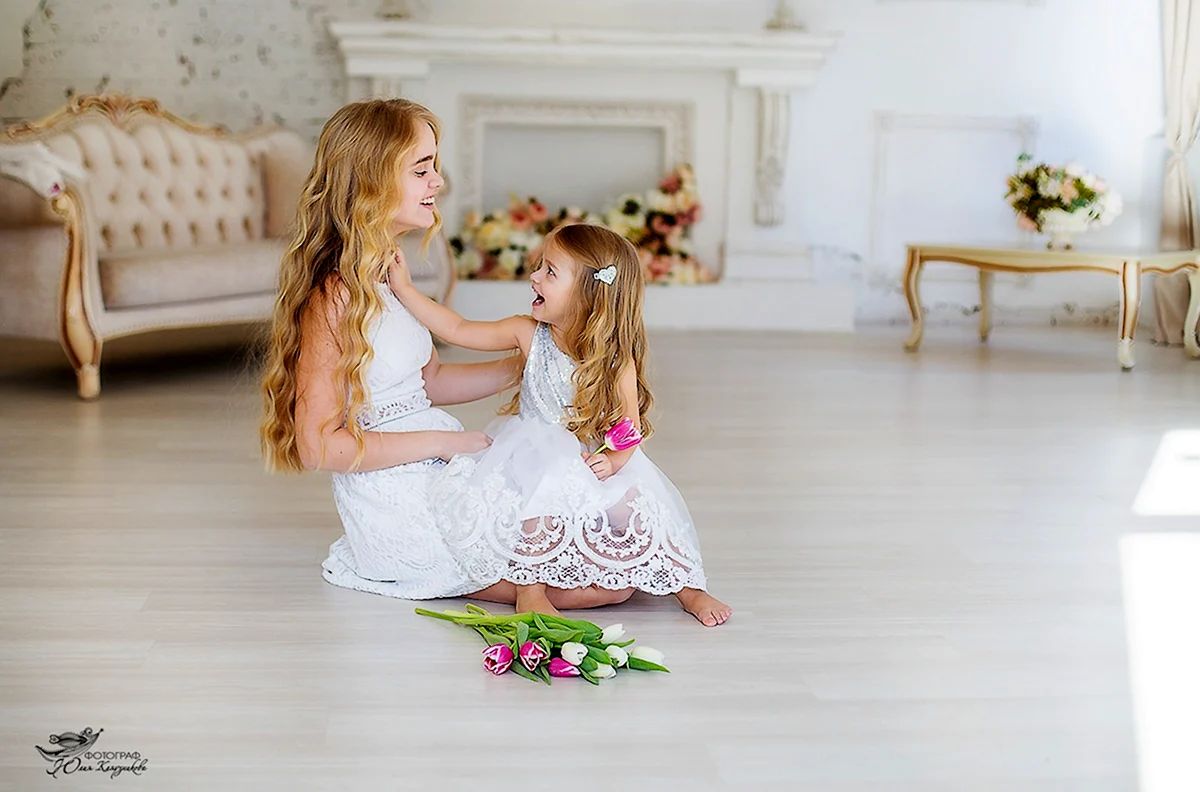 Весенняя фотосессия в студии