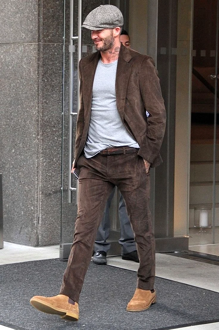 Дэвид Бекхэм повседневный стиль