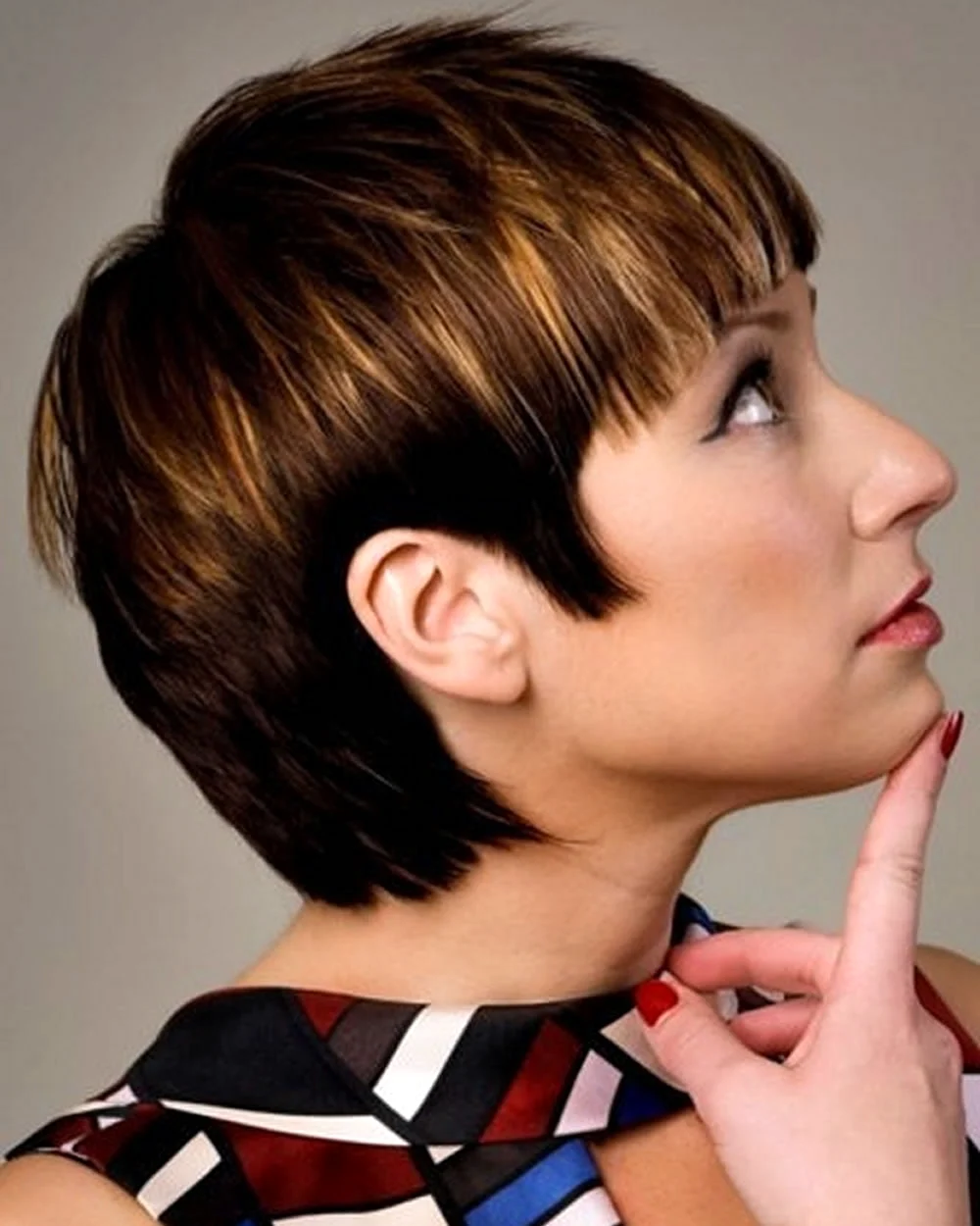 Стрижка шапочка Гарсон