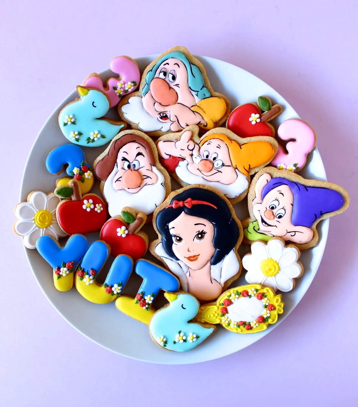 Имбирные пряники принцессы Диснея
