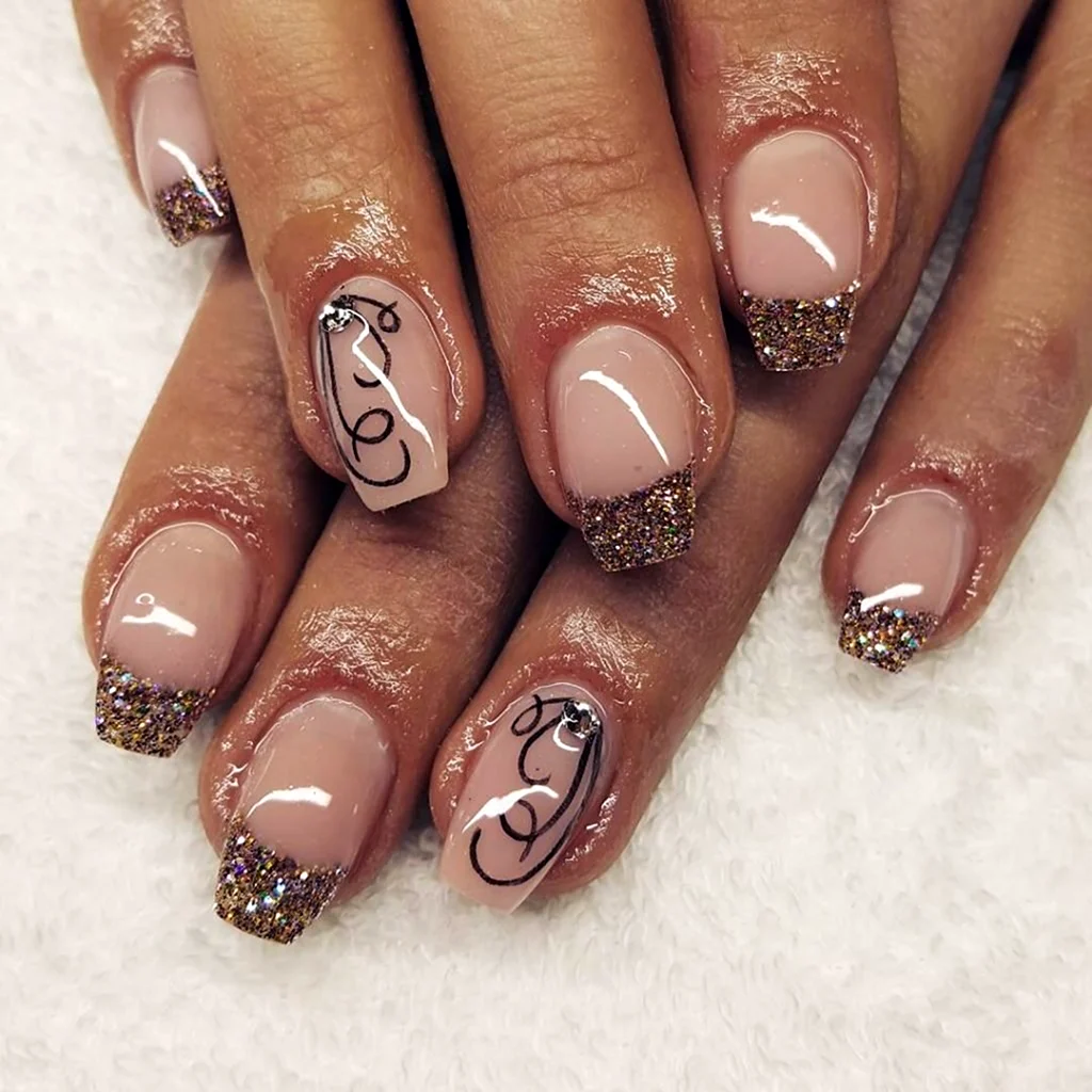 Бежевый френч