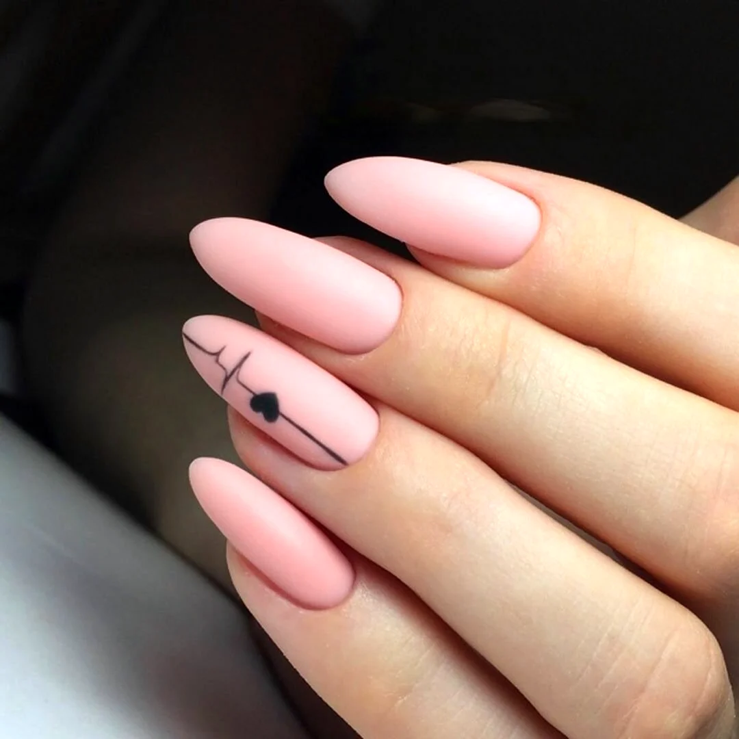 Матовый нюд миндаль