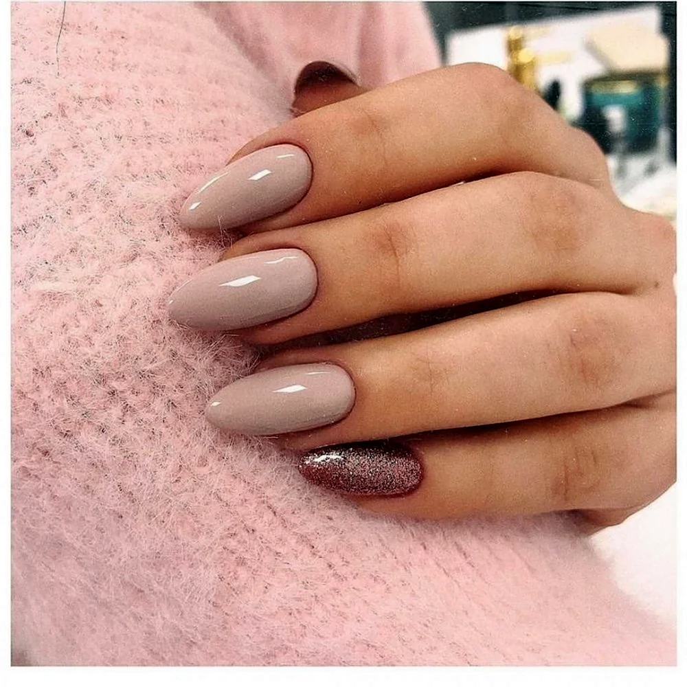 Матовый нюд миндаль 2