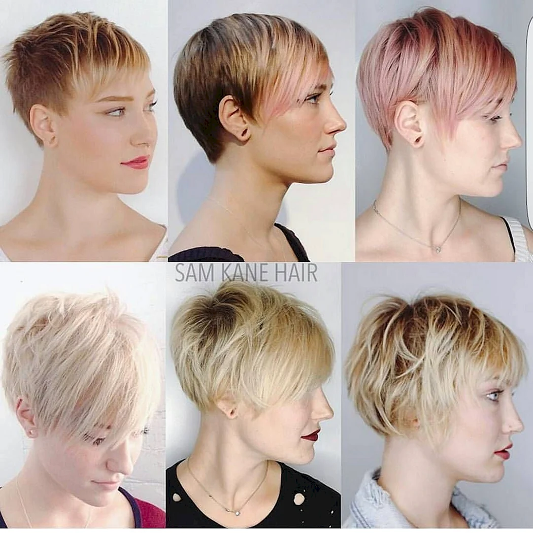 Відросла стрижка Піксі