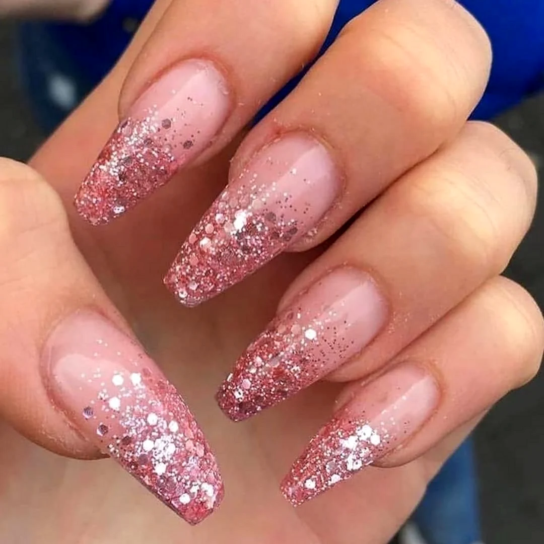 Френч с блестками