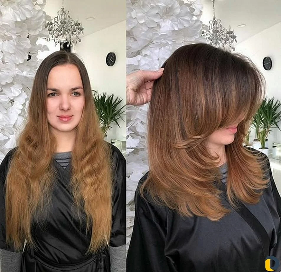 Модні стрижки на довге волосся 2022