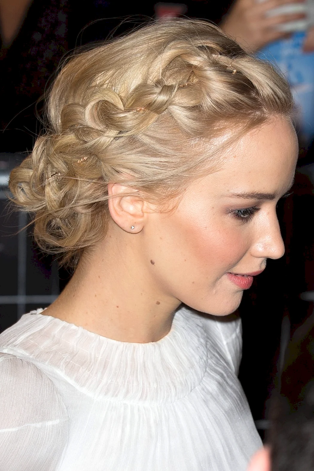 Дженніфер Лоуренс з косами