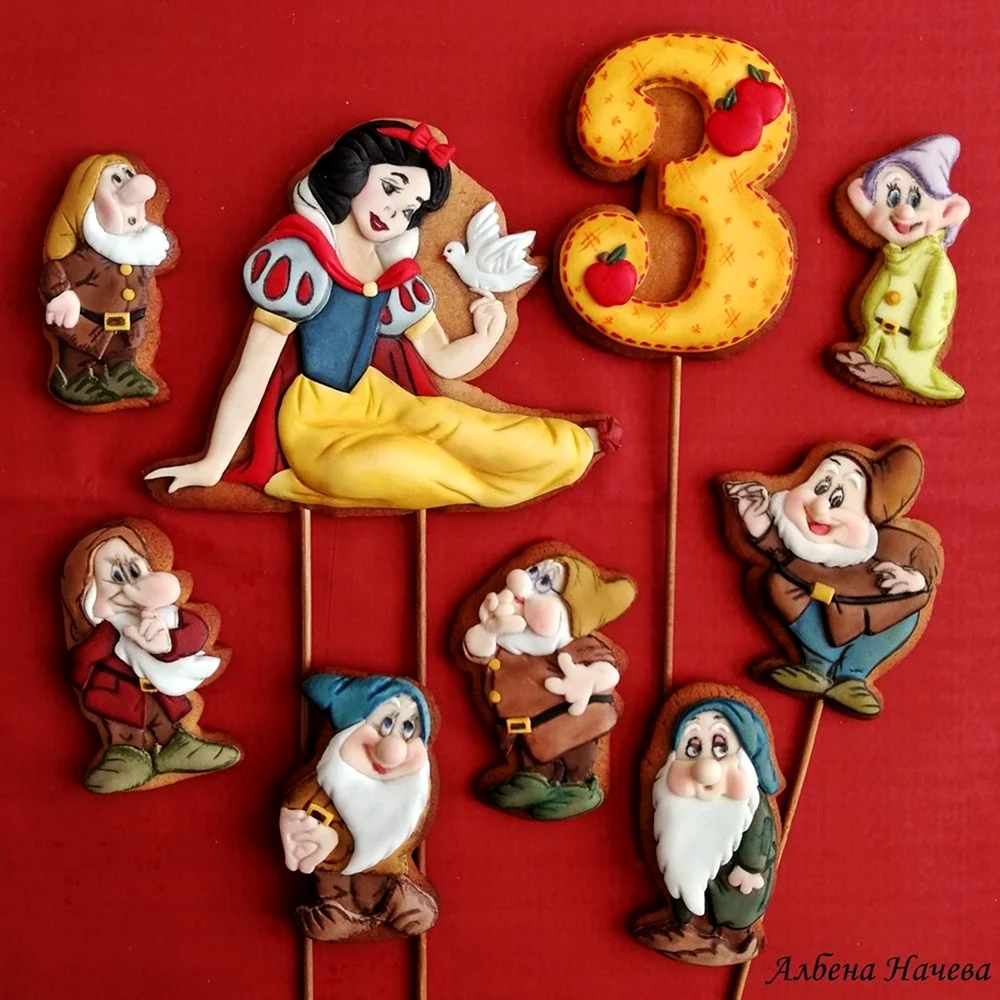 Пряник Белоснежка