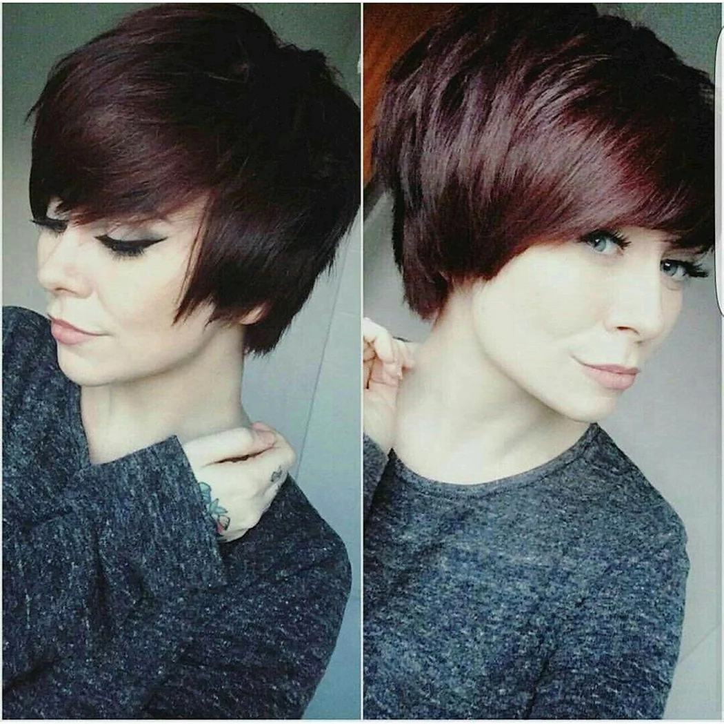 Відросла стрижка Піксі