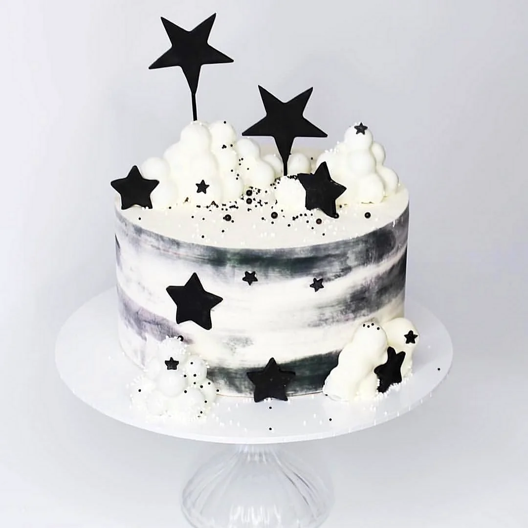 Торт со звездами